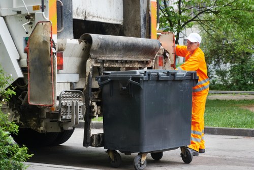 Advanced waste sorting technology in action